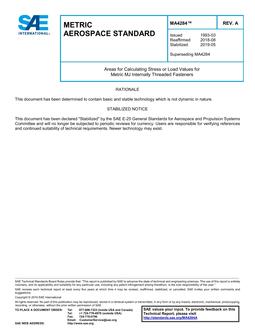 SAE MA4284 Revision A