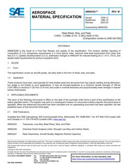 SAE AMS6352 Revision M